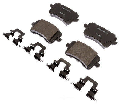 ACDelco Professional Durastop 17D1386CH Disc Brake Pad Set