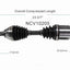 GSP North America NCV10205 CV Axle Assembly