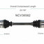 GSP North America NCV36582 CV Axle Assembly