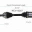 GSP North America NCV10207 CV Axle Assembly