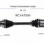 GSP North America NCV47500 CV Axle Assembly