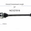GSP North America NCV27916 CV Axle Assembly