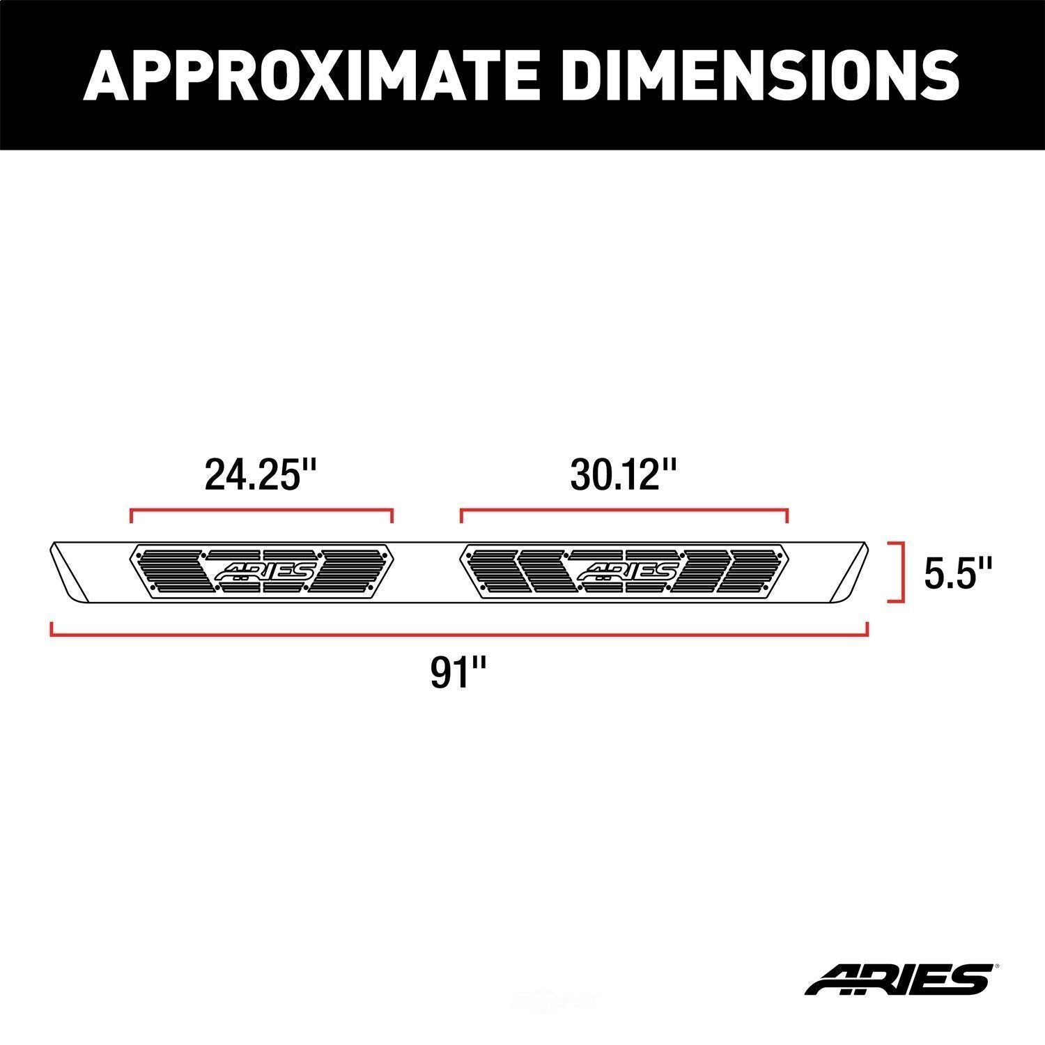 Aries 2057991 Running Board