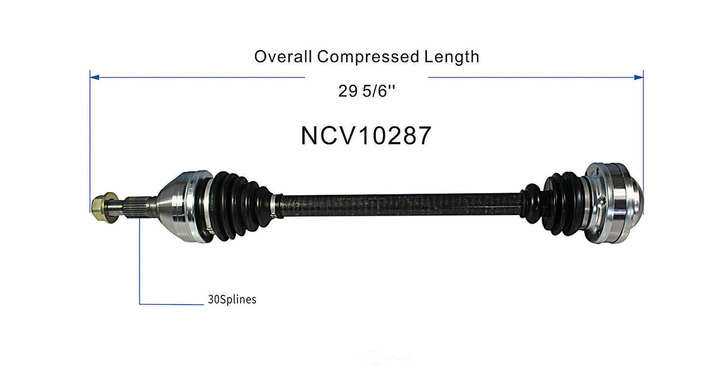 GSP North America NCV10287 CV Axle Assembly