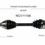 GSP North America NCV11198 CV Axle Assembly