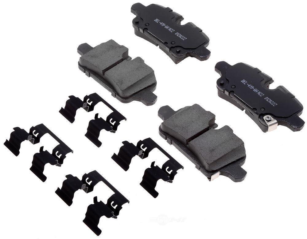 ACDelco Professional Durastop 17D2374CH Disc Brake Pad Set