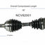 GSP North America NCV82001 CV Axle Assembly