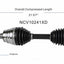 GSP North America NCV10241XD CV Axle Assembly