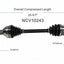 GSP North America NCV10243 CV Axle Assembly