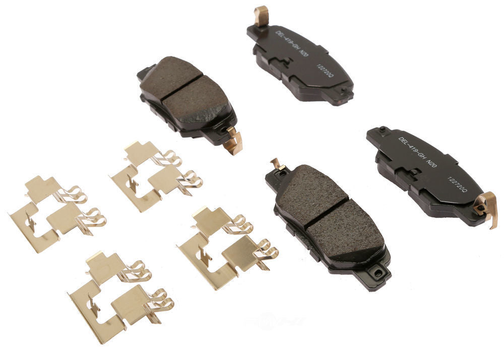 ACDelco Professional Durastop 17D1846CHF1 Disc Brake Pad Set