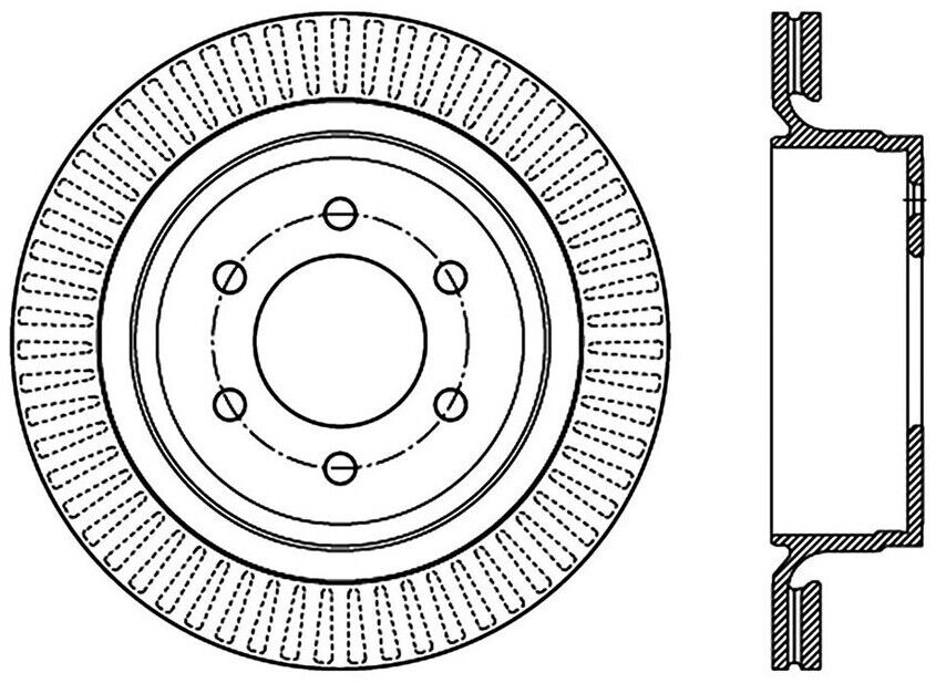 Stoptech 126.65135SR Disc Brake Rotor