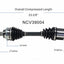 GSP North America NCV39004 CV Axle Assembly