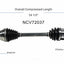 GSP North America NCV72037 CV Axle Assembly