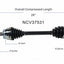 GSP North America NCV37531 CV Axle Assembly
