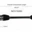 GSP North America NCV10283 CV Axle Assembly