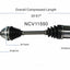 GSP North America NCV11550 CV Axle Assembly