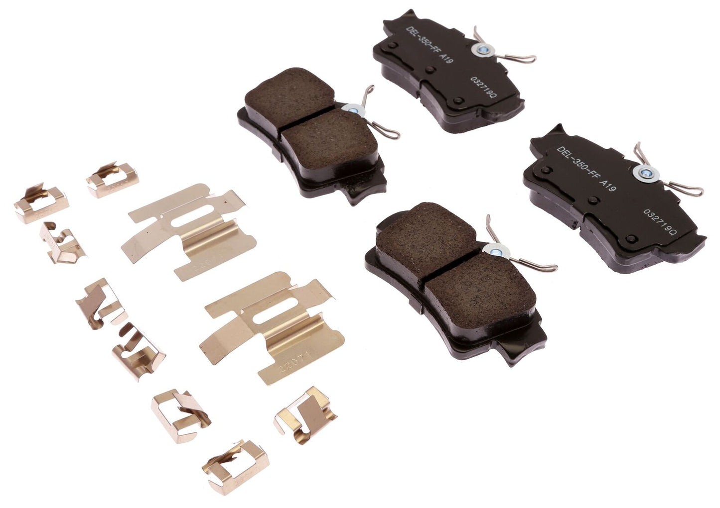 ACDelco Professional Durastop 17D627CH Disc Brake Pad Set