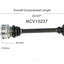 GSP North America NCV10237 CV Axle Assembly