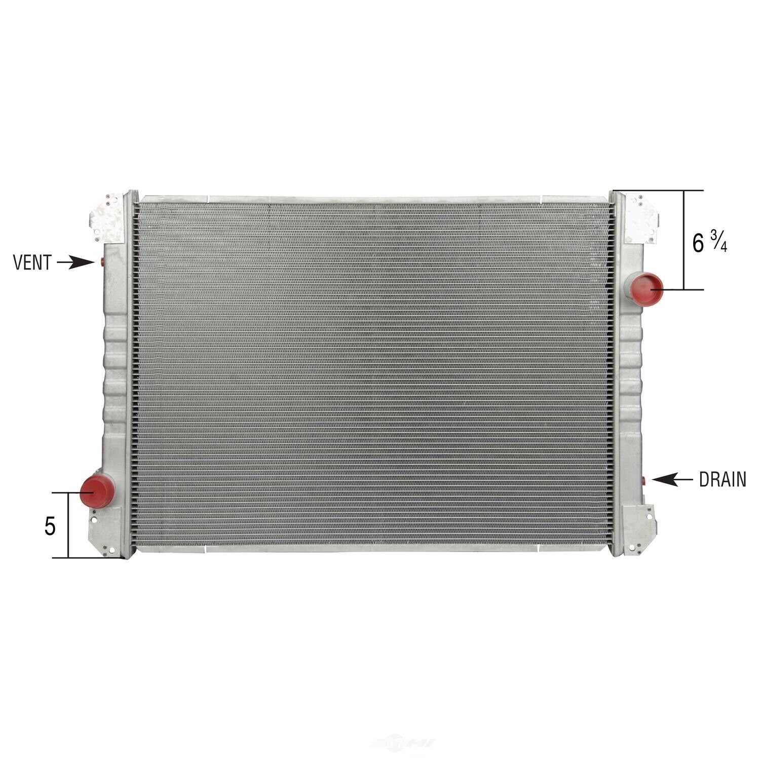 Spectra Premium Industries Inc 2001-1706 Radiator