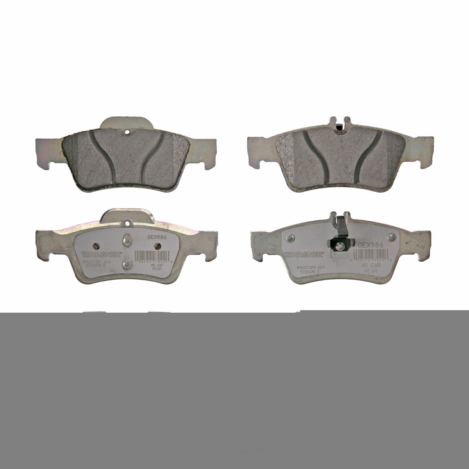 Wagner OEX986 Disc Brake Pad Set