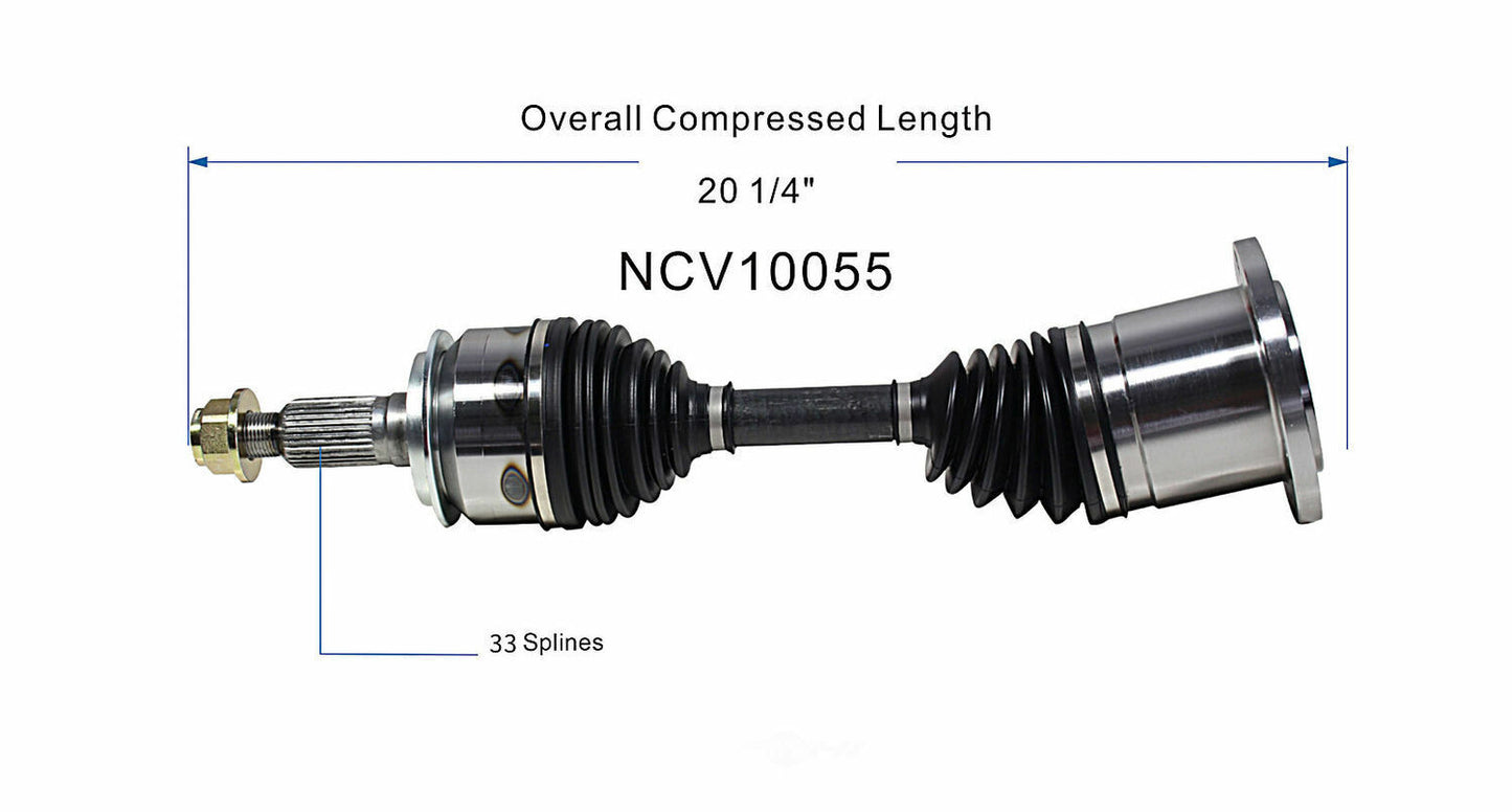 GSP North America NCV10055 CV Axle Assembly