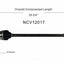 GSP North America NCV12017 CV Axle Assembly