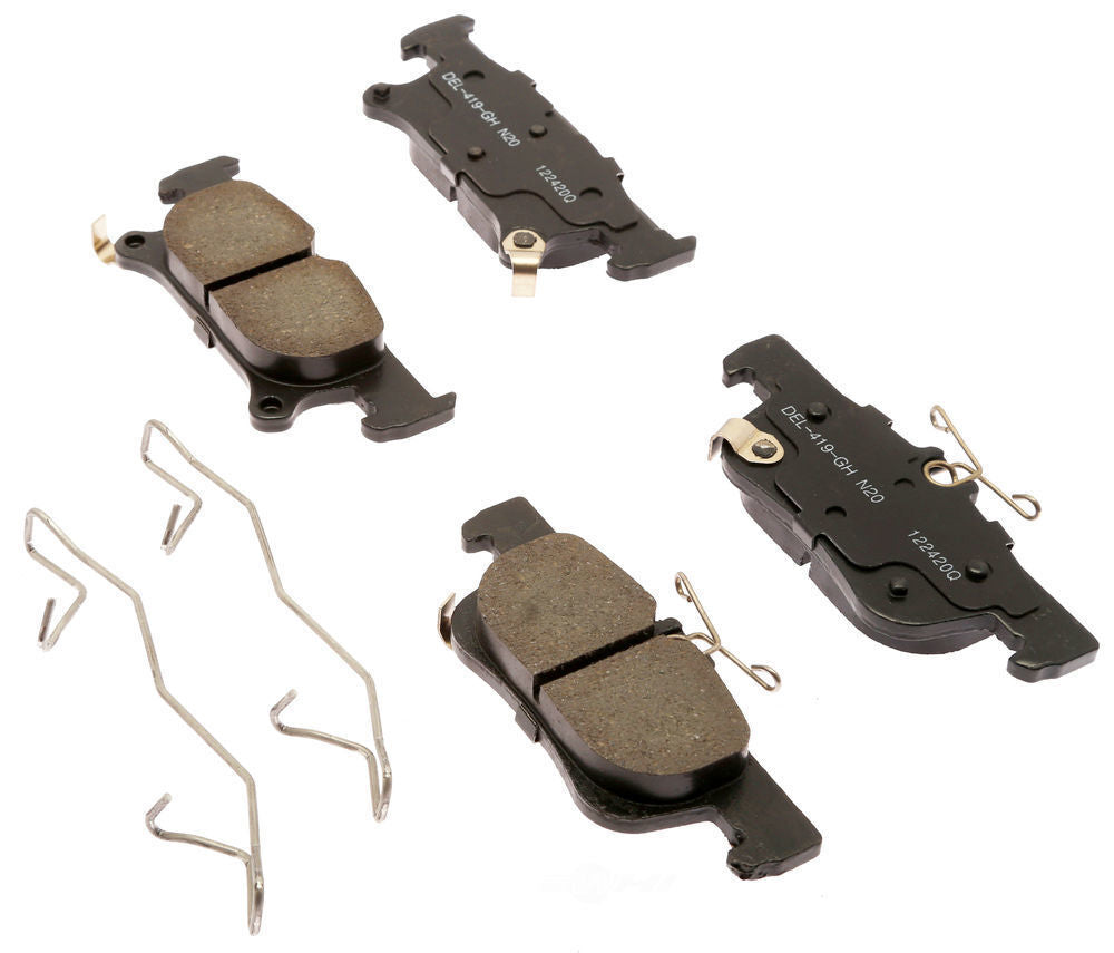 ACDelco Professional Durastop 17D2025CHF1 Disc Brake Pad Set