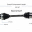 GSP North America NCV21527 CV Axle Assembly