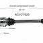 GSP North America NCV27920 CV Axle Assembly