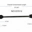 GSP North America NCV37012 CV Axle Assembly