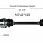 GSP North America NCV27029 CV Axle Assembly