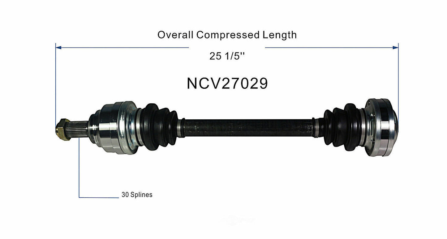 GSP North America NCV27029 CV Axle Assembly