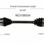 GSP North America NCV36034 CV Axle Assembly