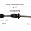 GSP North America NCV53612 CV Axle Assembly