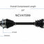 GSP North America NCV47099 CV Axle Assembly