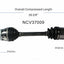 GSP North America NCV37009 CV Axle Assembly