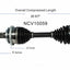 GSP North America NCV10059 CV Axle Assembly
