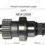 GSP North America NEX12006 CV Intermediate Shaft
