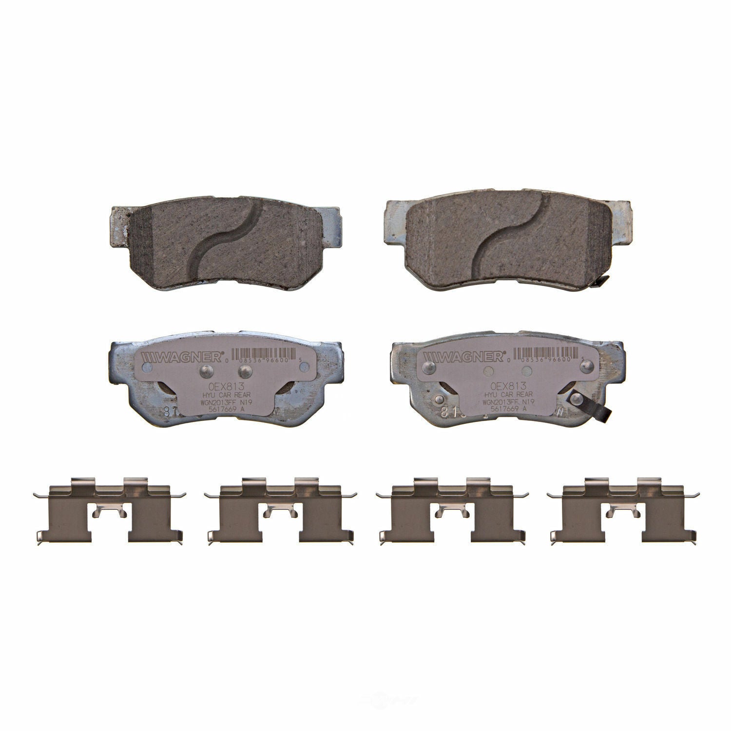 Wagner OEX813 Disc Brake Pad Set