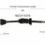 GSP North America NCV11074 CV Axle Assembly