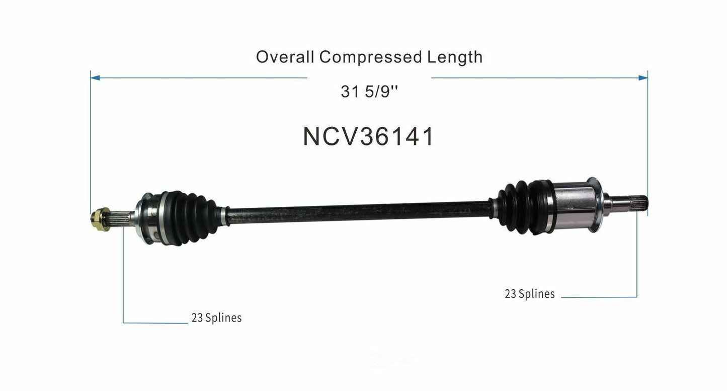 GSP North America NCV36141 CV Axle Assembly
