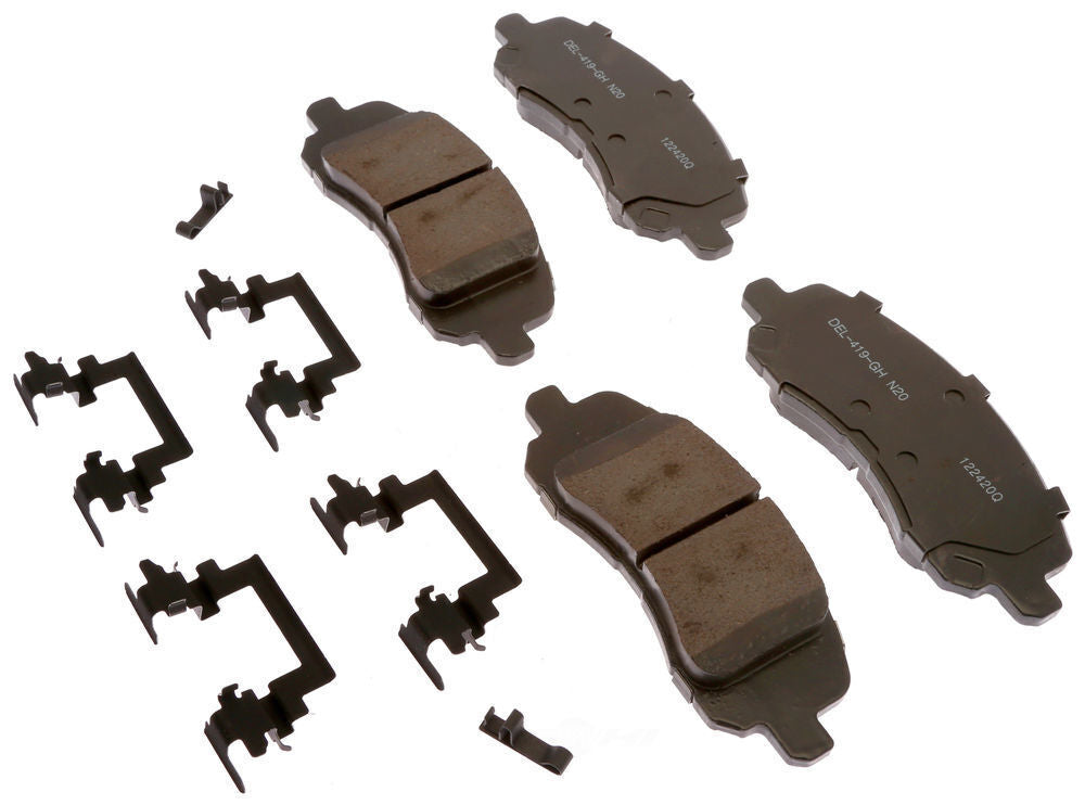 ACDelco Professional Durastop 17D1285CHF1 Disc Brake Pad Set