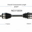 GSP North America NCV10034 CV Axle Assembly