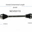 GSP North America NCV53172 CV Axle Assembly