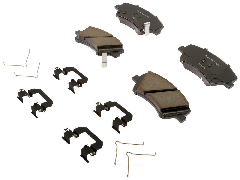 ACDelco Professional Durastop 17D1912CHF1 Disc Brake Pad Set