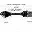 GSP North America NCV10613 CV Axle Assembly