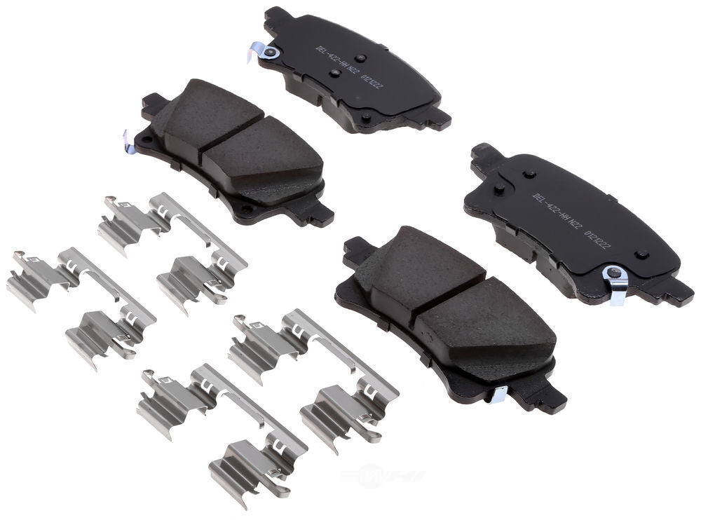 ACDelco Professional Durastop 17D2233CH Disc Brake Pad Set