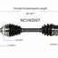 GSP North America NCV62007 CV Axle Assembly