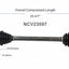 GSP North America NCV23597 CV Axle Assembly