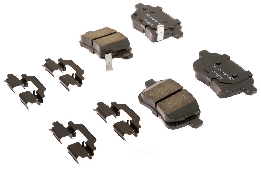 ACDelco Professional Durastop 17D1722CHF1 Disc Brake Pad Set